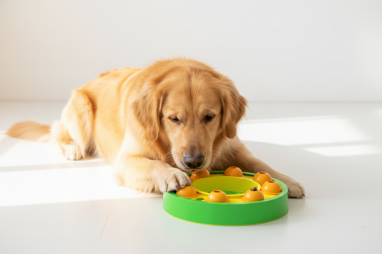 Let dogs get smarter the more they play — the correct way to use educational toys
