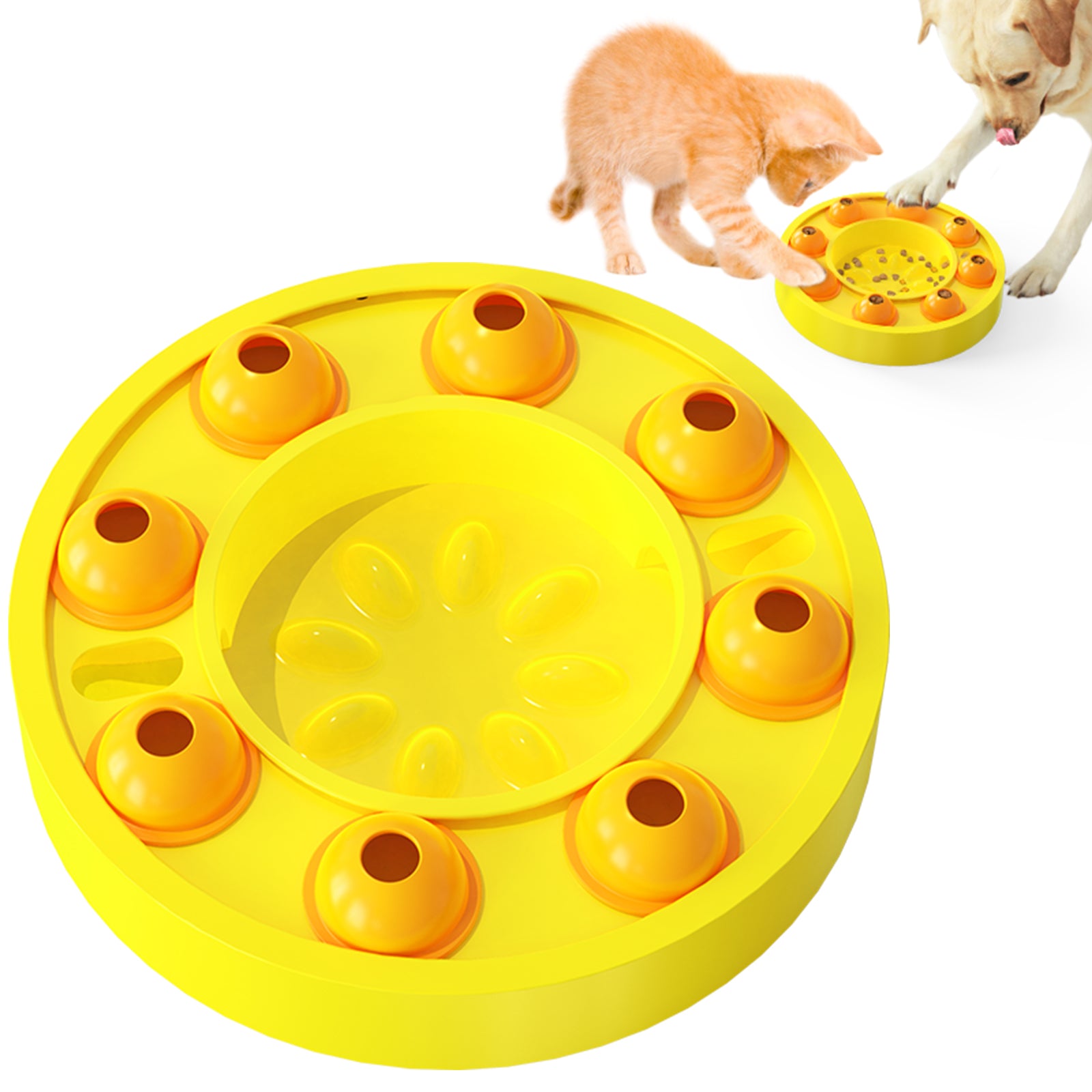 Daimon Interactive Dog Puzzle Toy - Slow Feeder & Brain Game