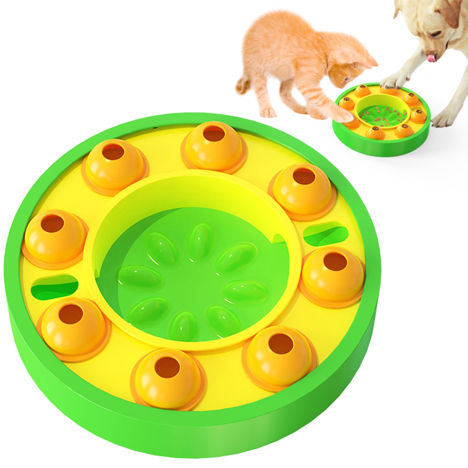 Daimon Interactive Dog Puzzle Toy - Slow Feeder & Brain Game