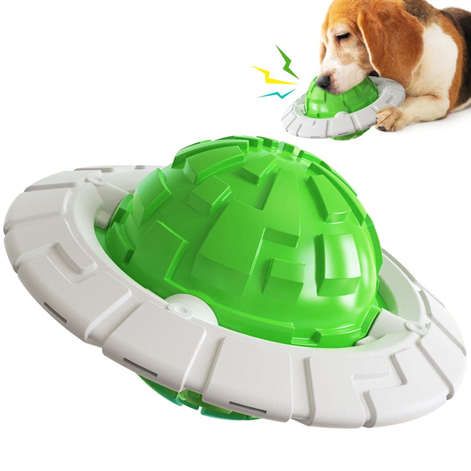 Daimon Interstellar Dog Chew Toy - Durable Teething Ball for Heavy Chewers