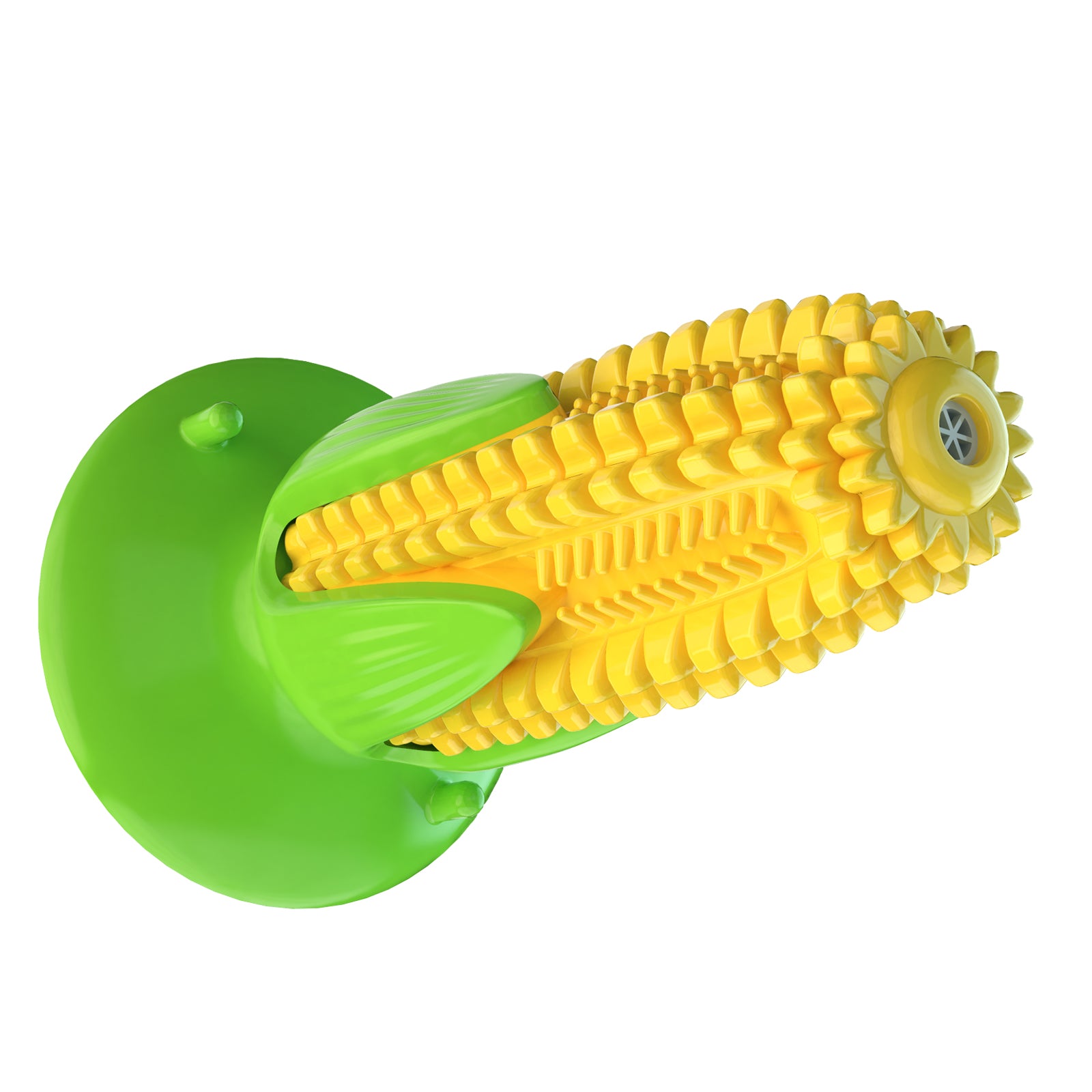 Powerful Suction Cup Corn Chew Toy - Dental Care Teether
