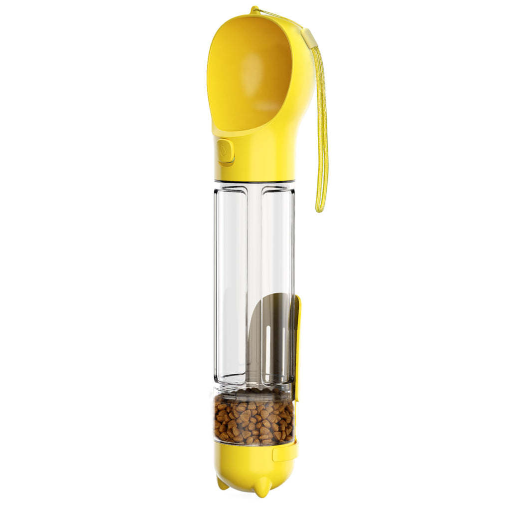 Portable 3-in-1 Pet Travel Water Bottle - Leak-Proof Cup