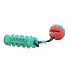 Heavy Duty Interactive Dog Training Ball - Bungee Resistance Toy